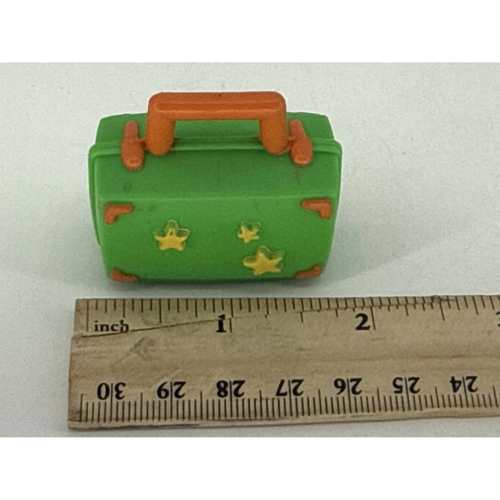 1985 Kenner Care Bear Cousins Lotsa Heart Elephant Figure Suitcase Trunk Apparel - Picture 3 of 7